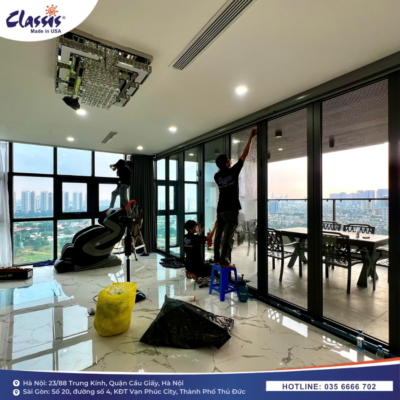 phim cách nhiệt cửa kính nhà cho không gian nhiều nắng