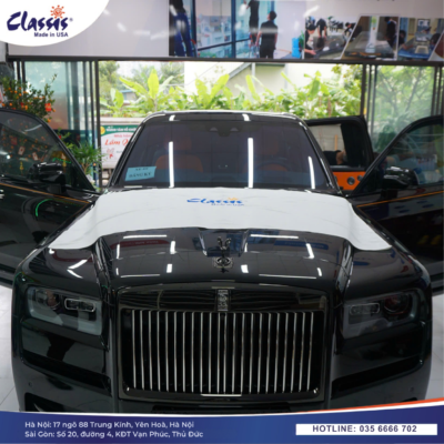 Rolls-Royce sau khi hoàn thiện PPF tại Toàn Tiến Mỹ Đình